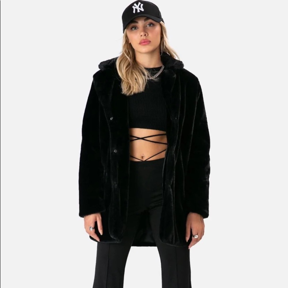 Faux Fur Coat